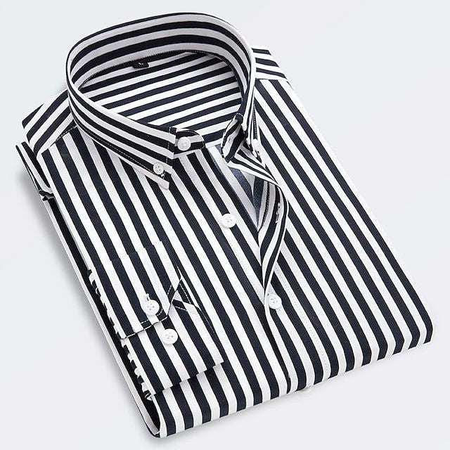 Dorvelli | Men's Shirt – Striped Cotton