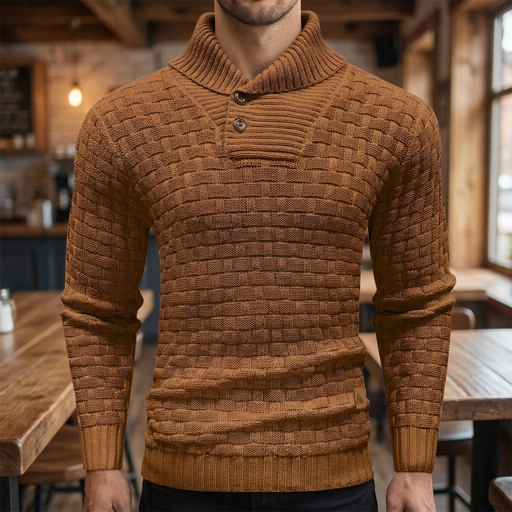 Men’s Basket Weave Jumper