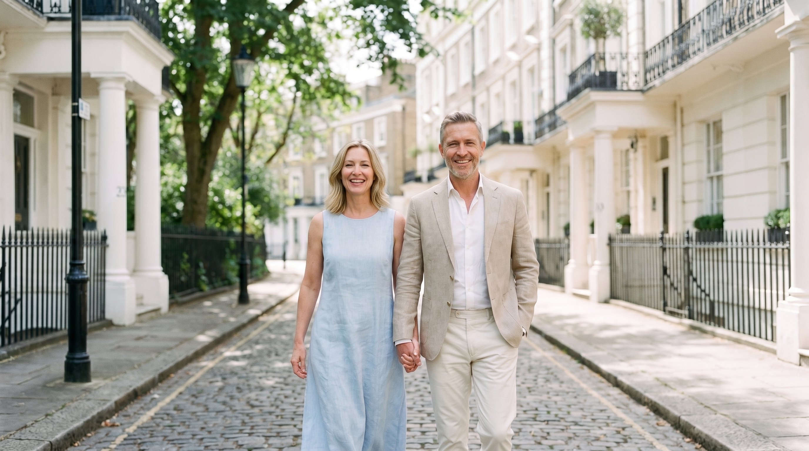 Dorvelli couple summer sale London hero