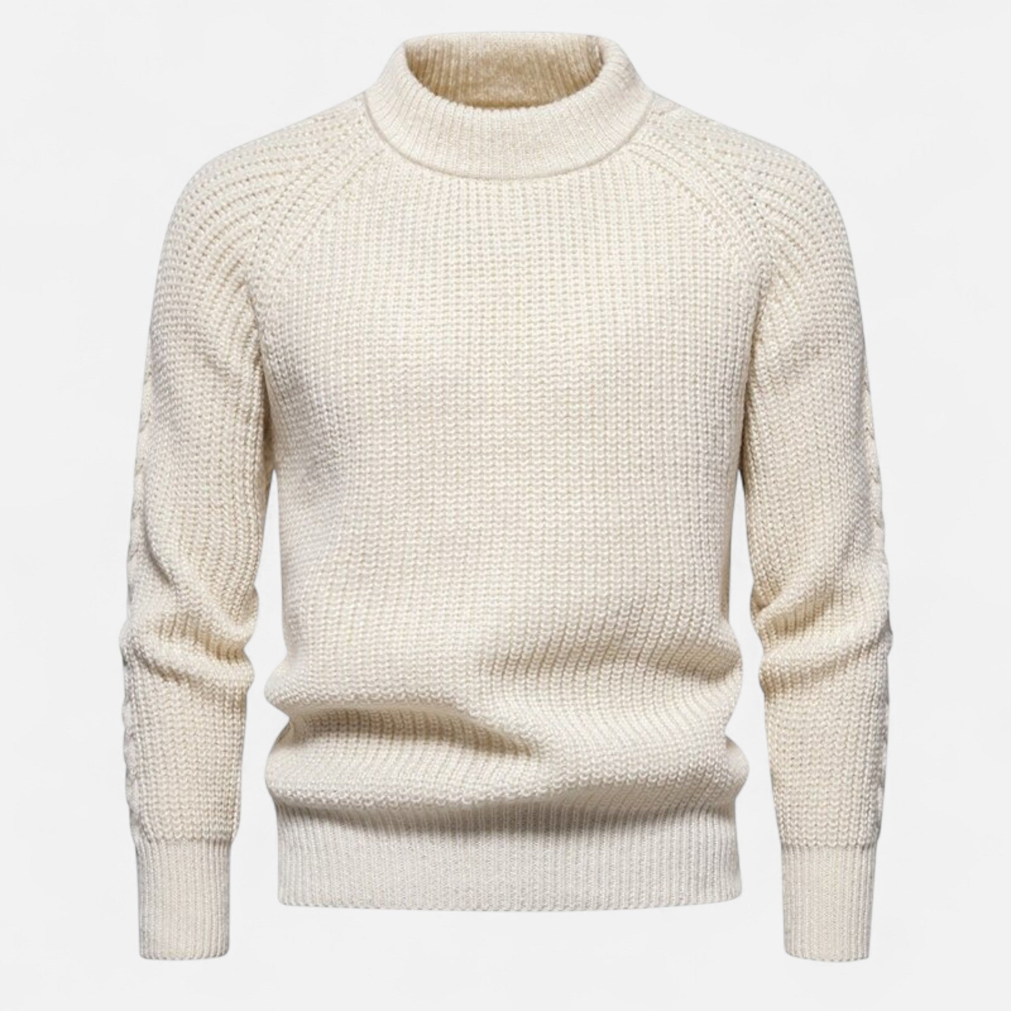 Dorvelli | Men’s Slim-Fit Sweater – Ribbed Knit Elegance