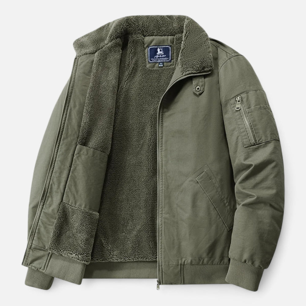 Dorvelli | Men’s Jacket – Timeless Cotton & Lambswool