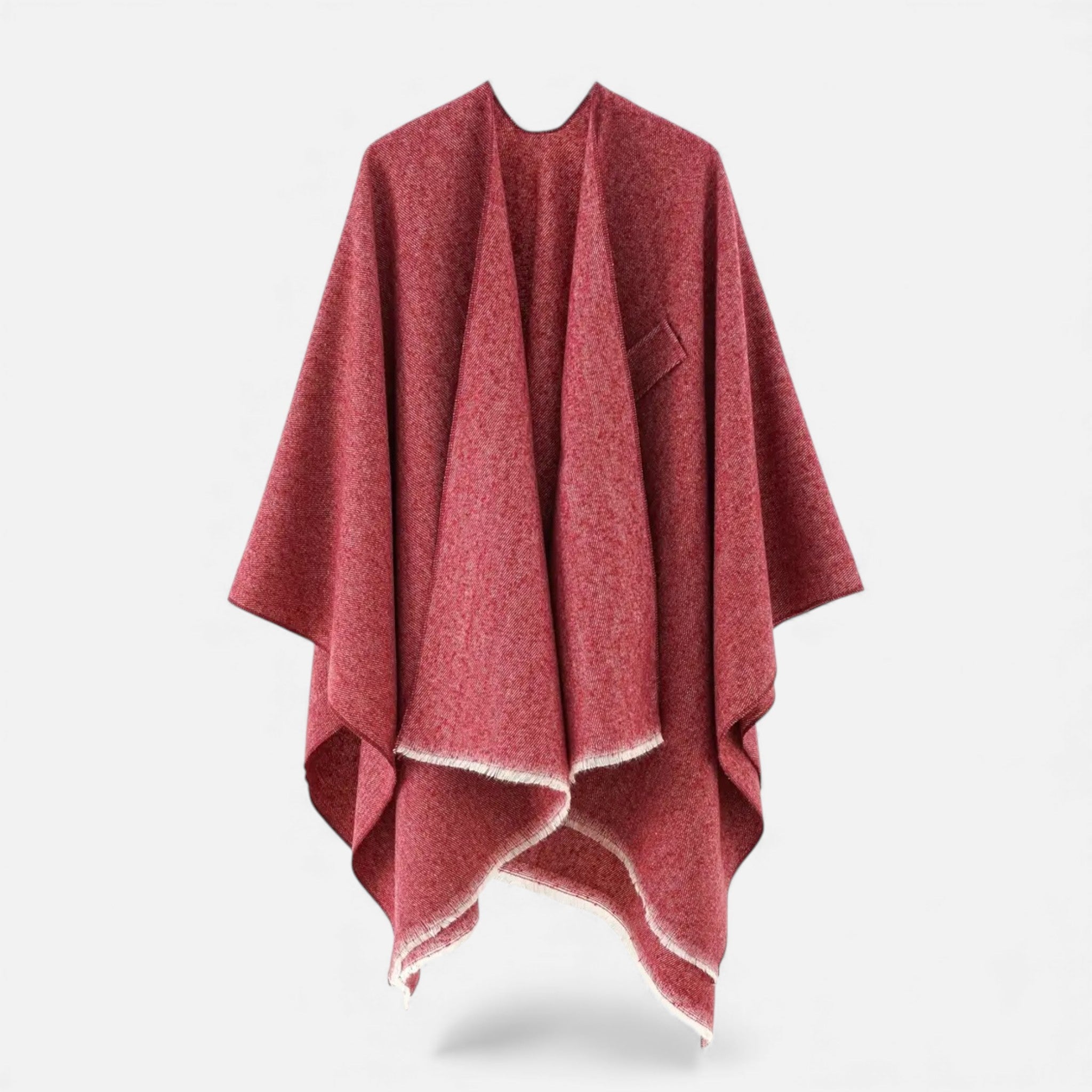 Dorvelli | Women’s Plus-Size Cardigan Shawl – Asymmetrical V-Neck Design