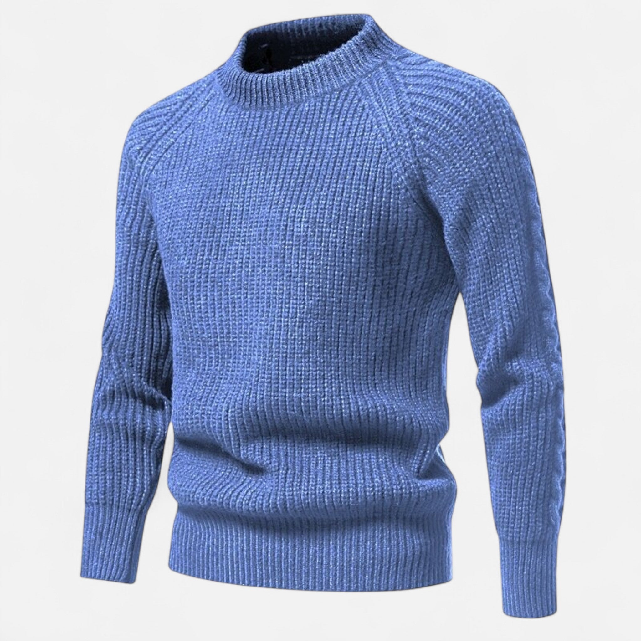 Dorvelli | Men’s Slim-Fit Sweater – Ribbed Knit Elegance