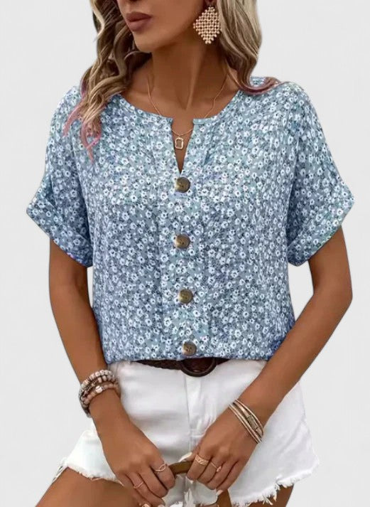 Dorvelli | Women's Top – Sabine Elegant Floral
