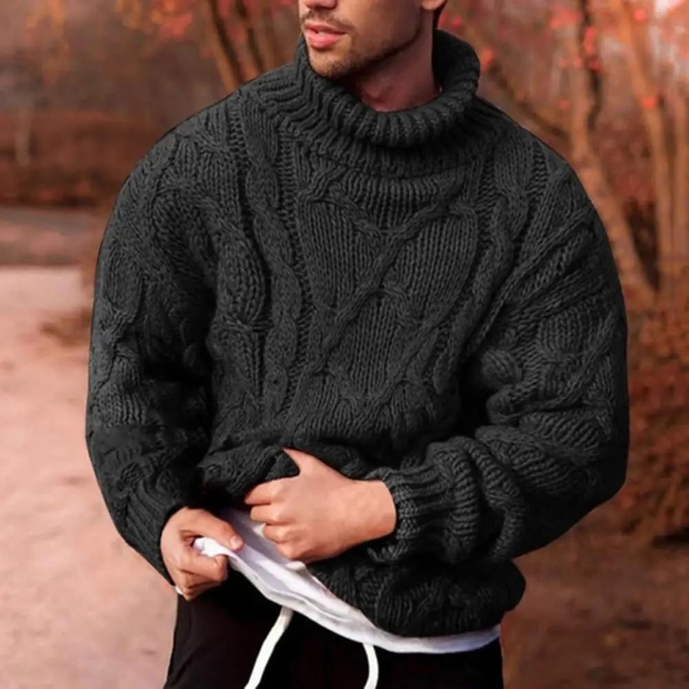 Men’s Chunky Cable Jumper