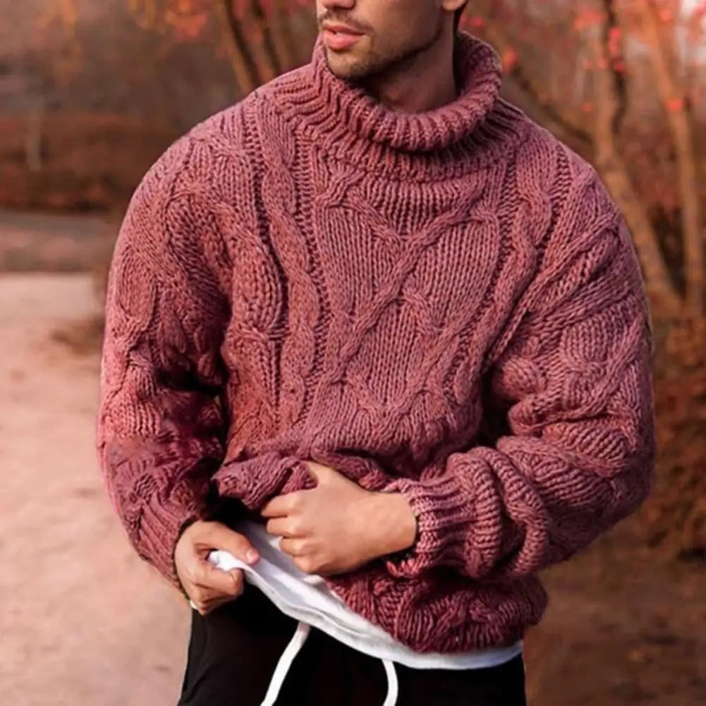 Men’s Chunky Cable Jumper