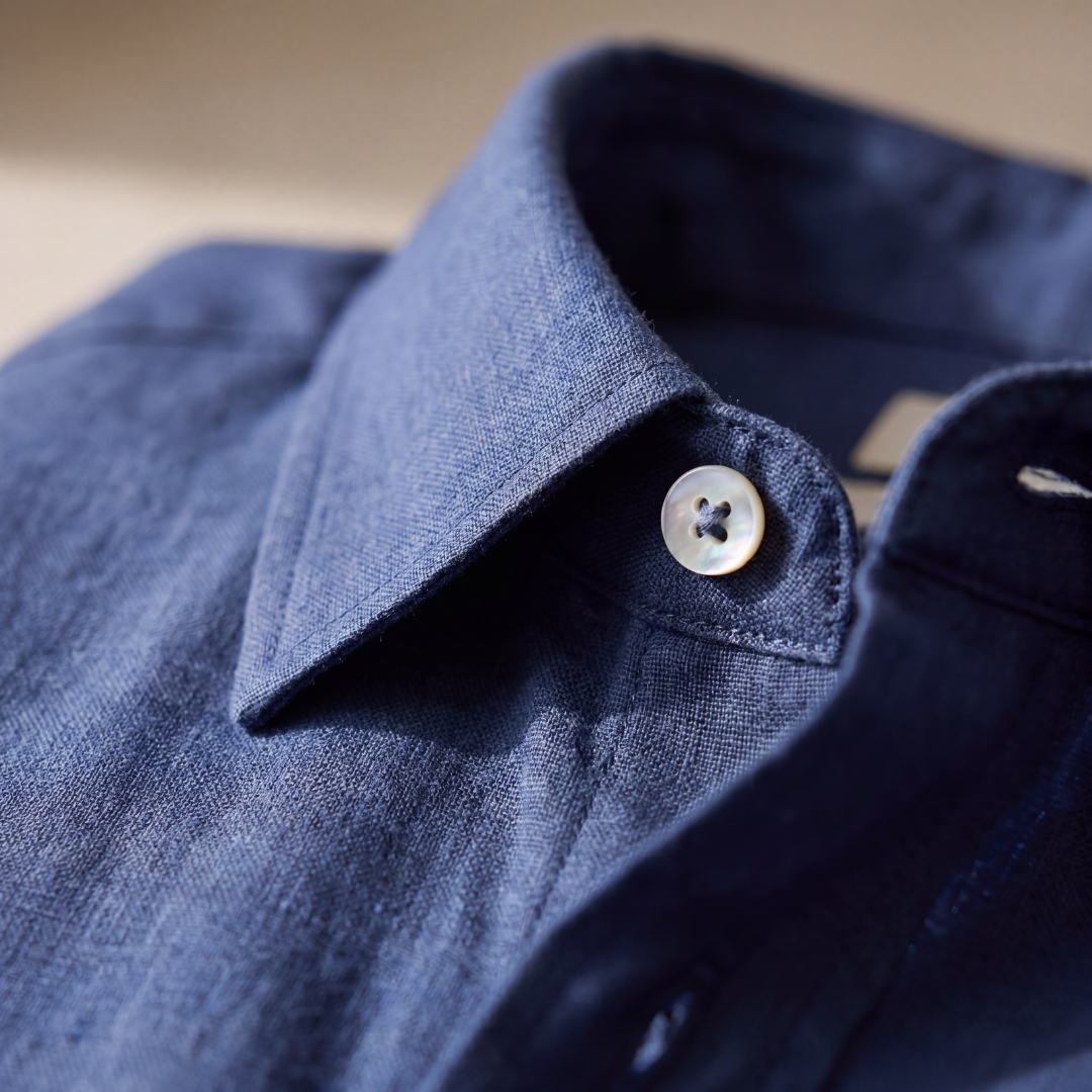 Dorvelli | Men's Shirt – Linen Long Sleeve Casual