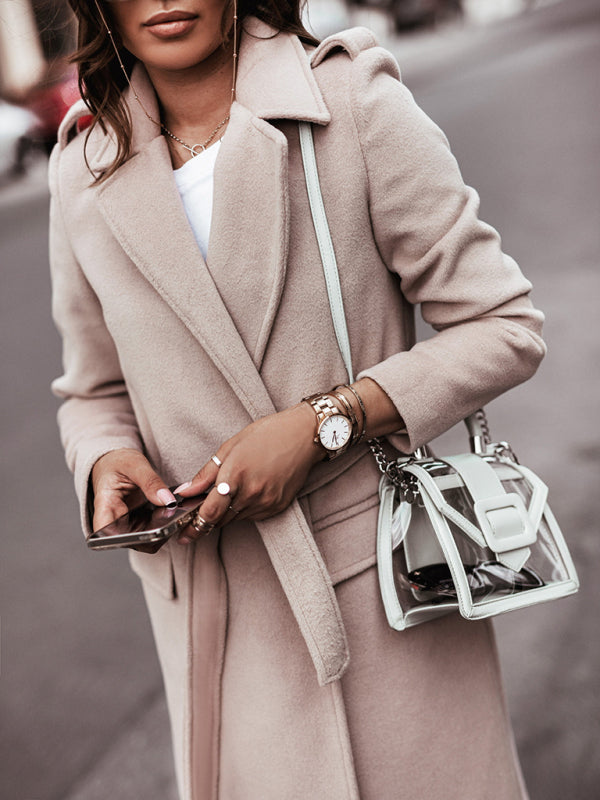 Philippa Belted Wrap Coat