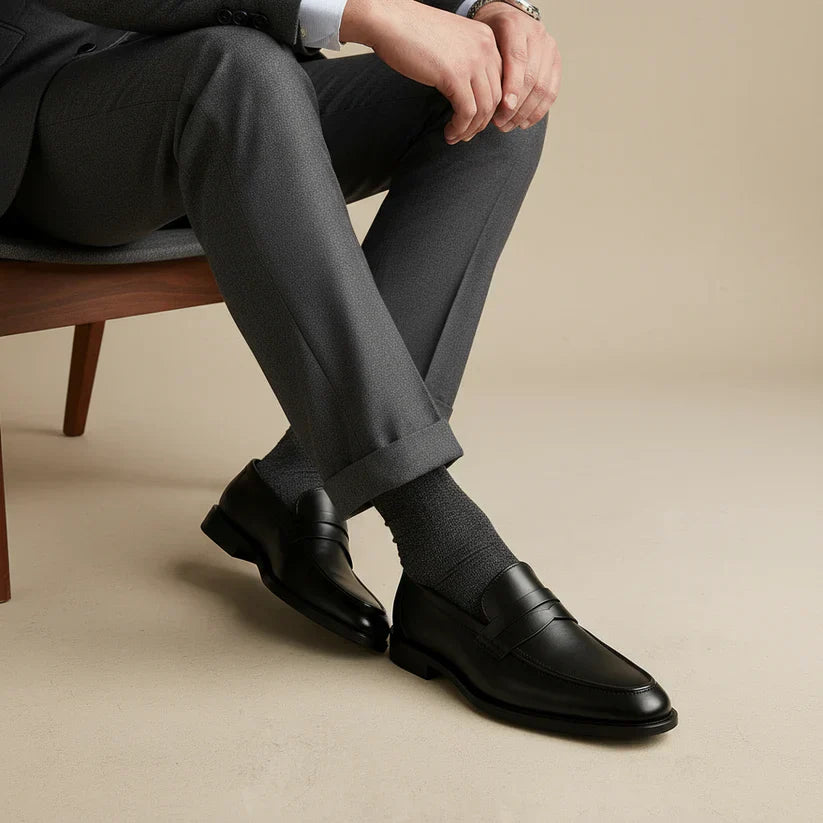 Dorvelli | Men’s Loafers – Penny Strap Slip-On