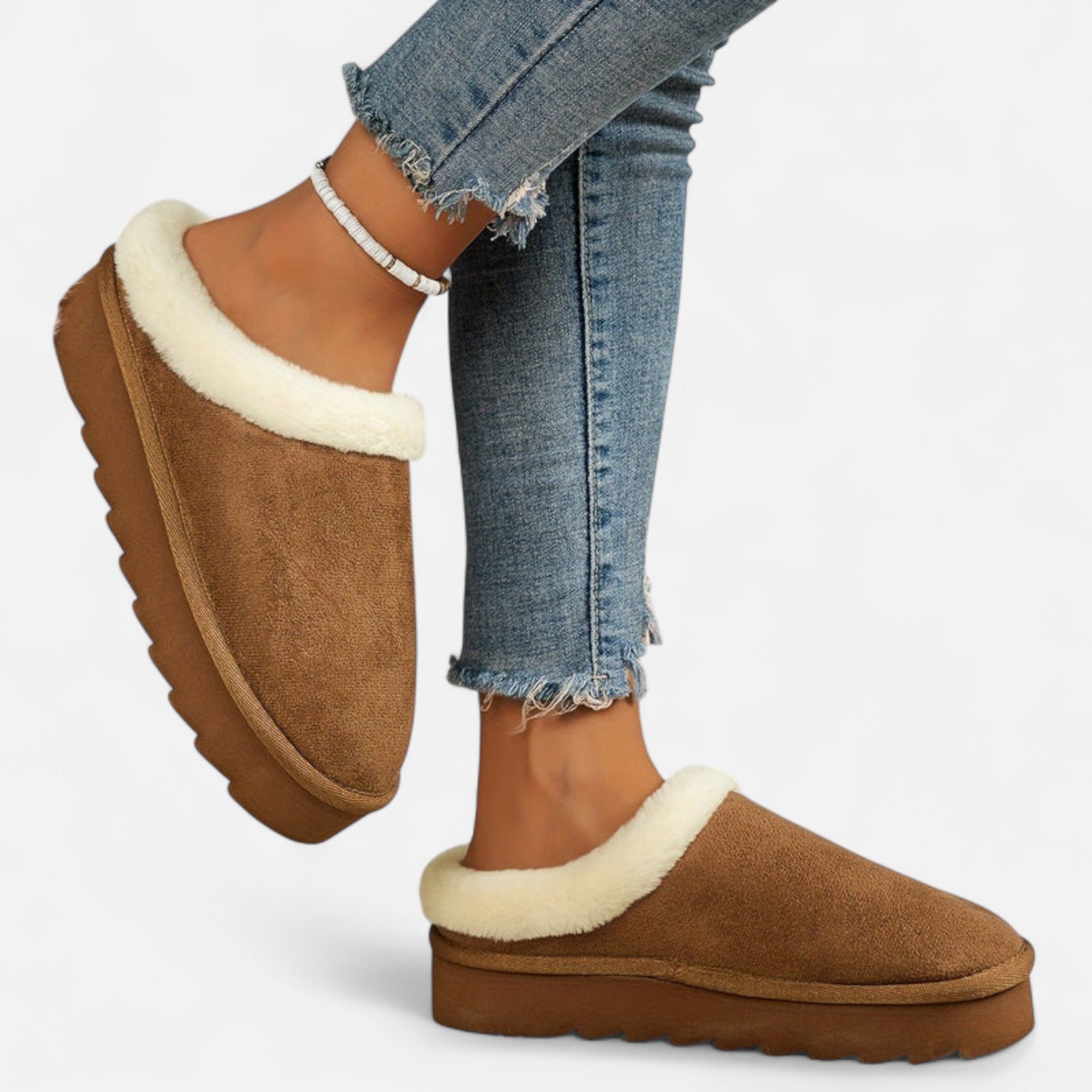 Dorvelli | Comfy Fleece Slippers for Women – Warm Indoor Shoes