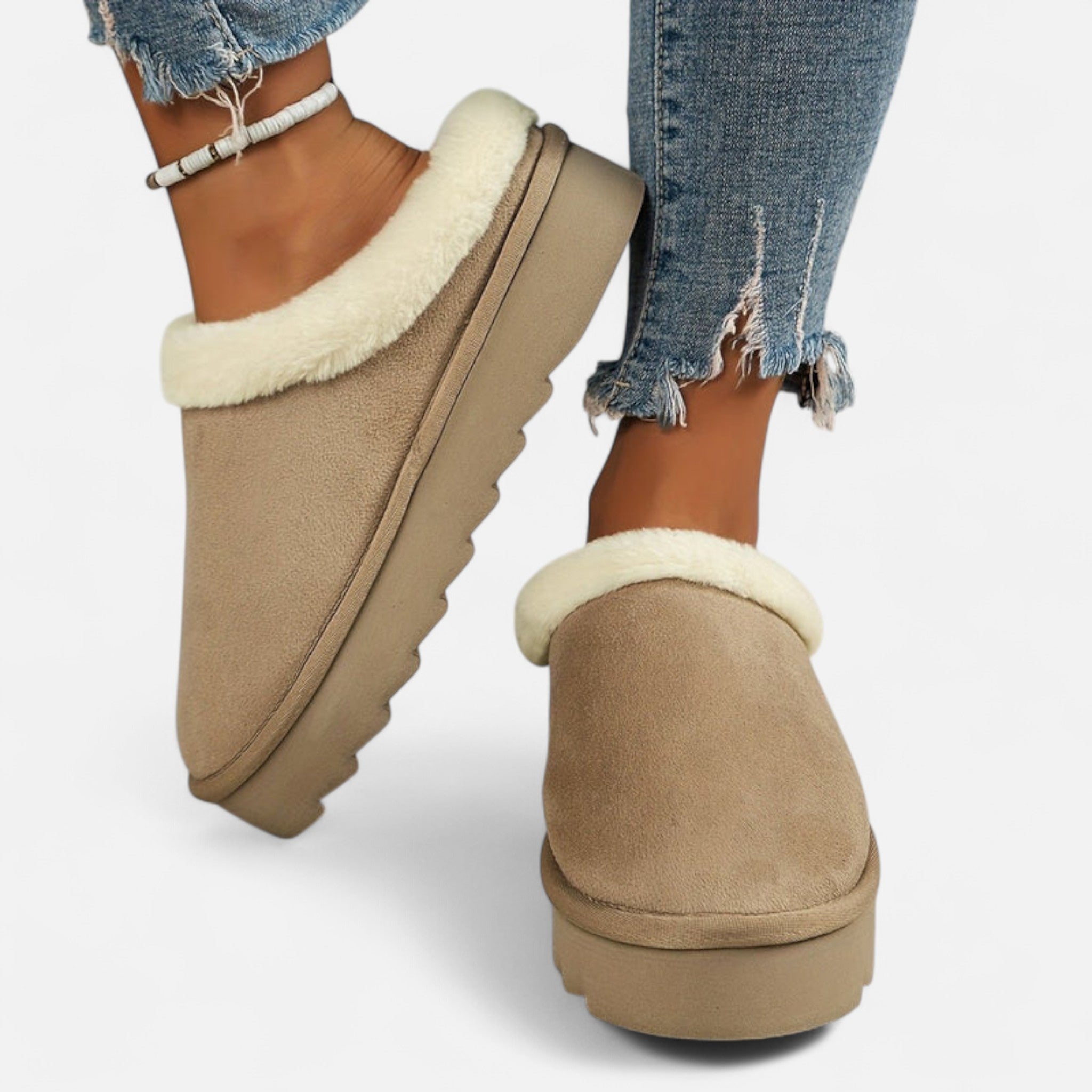 Dorvelli | Comfy Fleece Slippers for Women – Warm Indoor Shoes