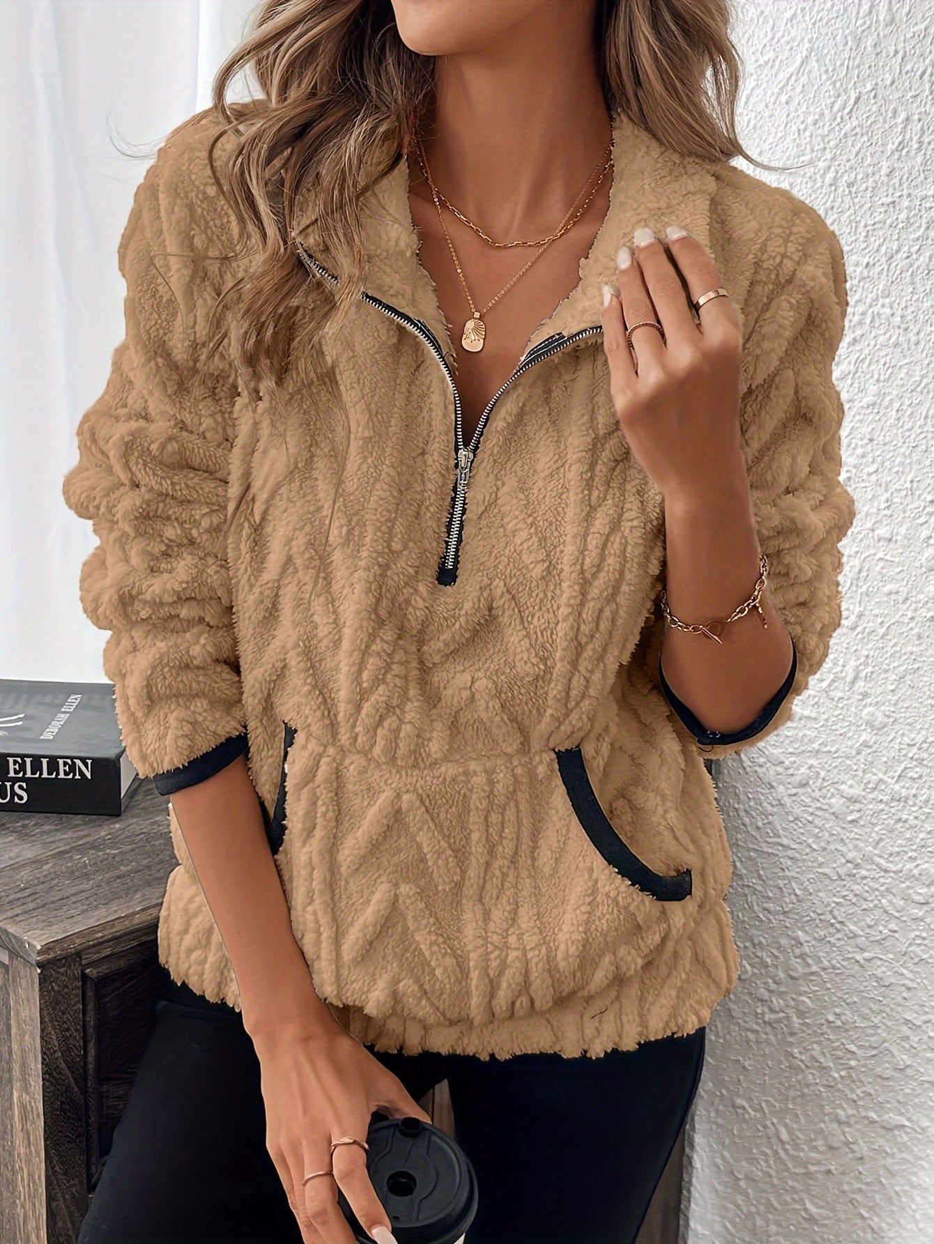 Women's Half Zip Jumper