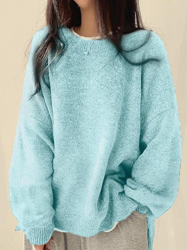 Winona Crew Neck Jumper – Teal