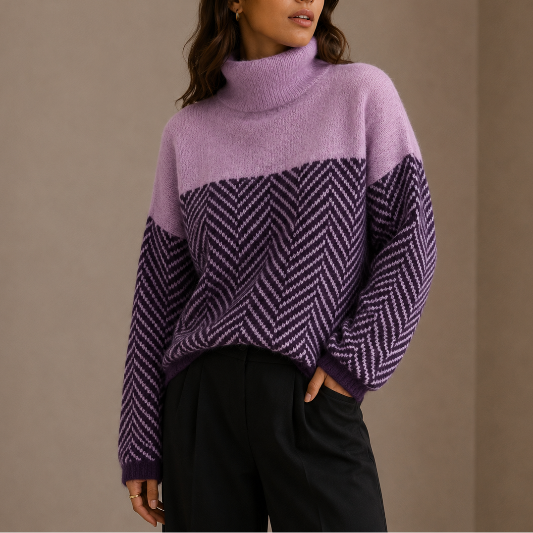 Women's Herringbone Jumper