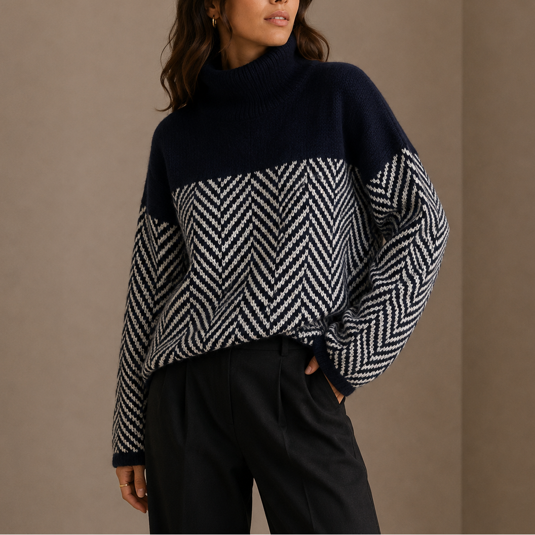Women's Herringbone Jumper
