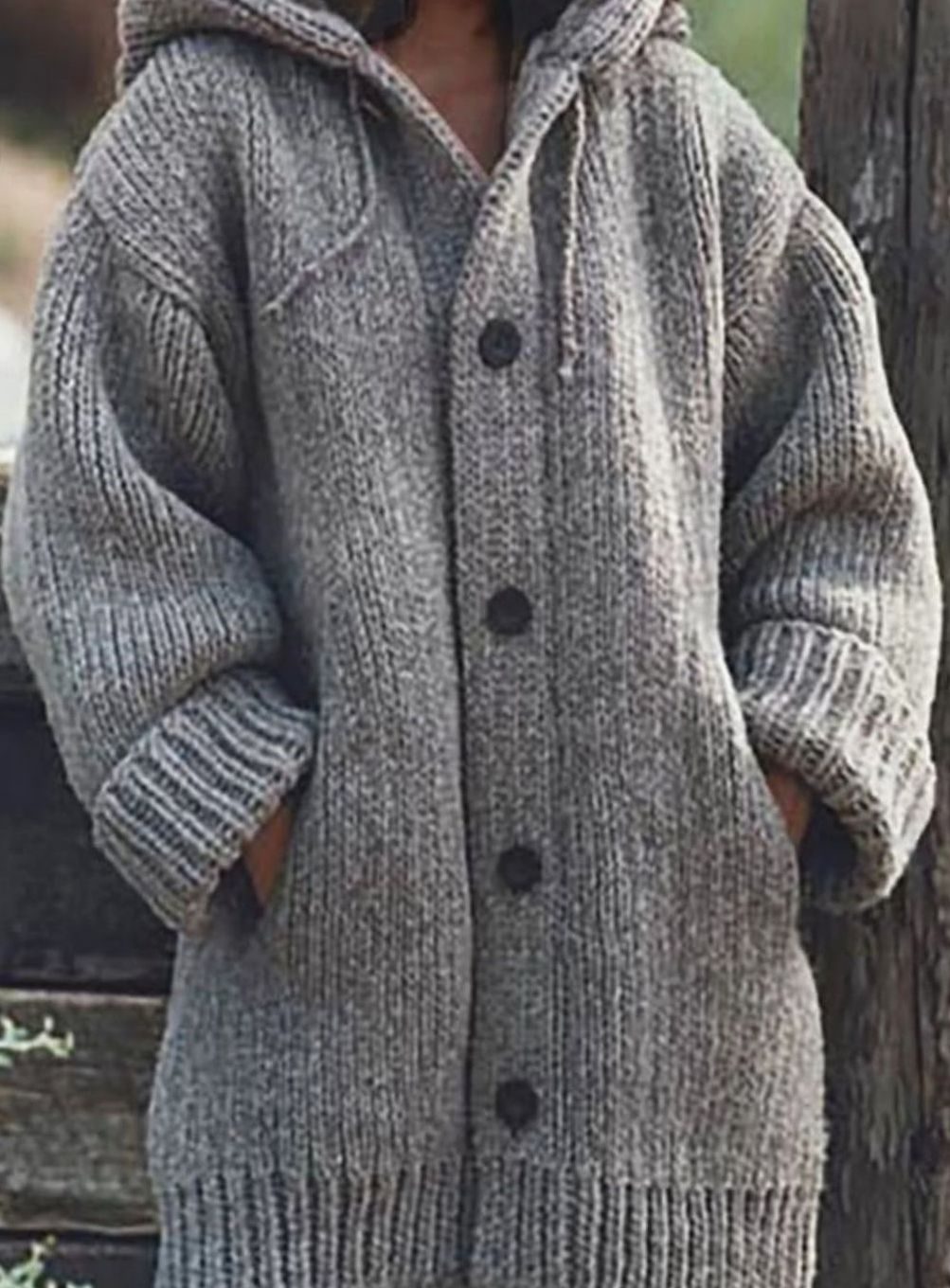 Women’s Hooded Cardigan