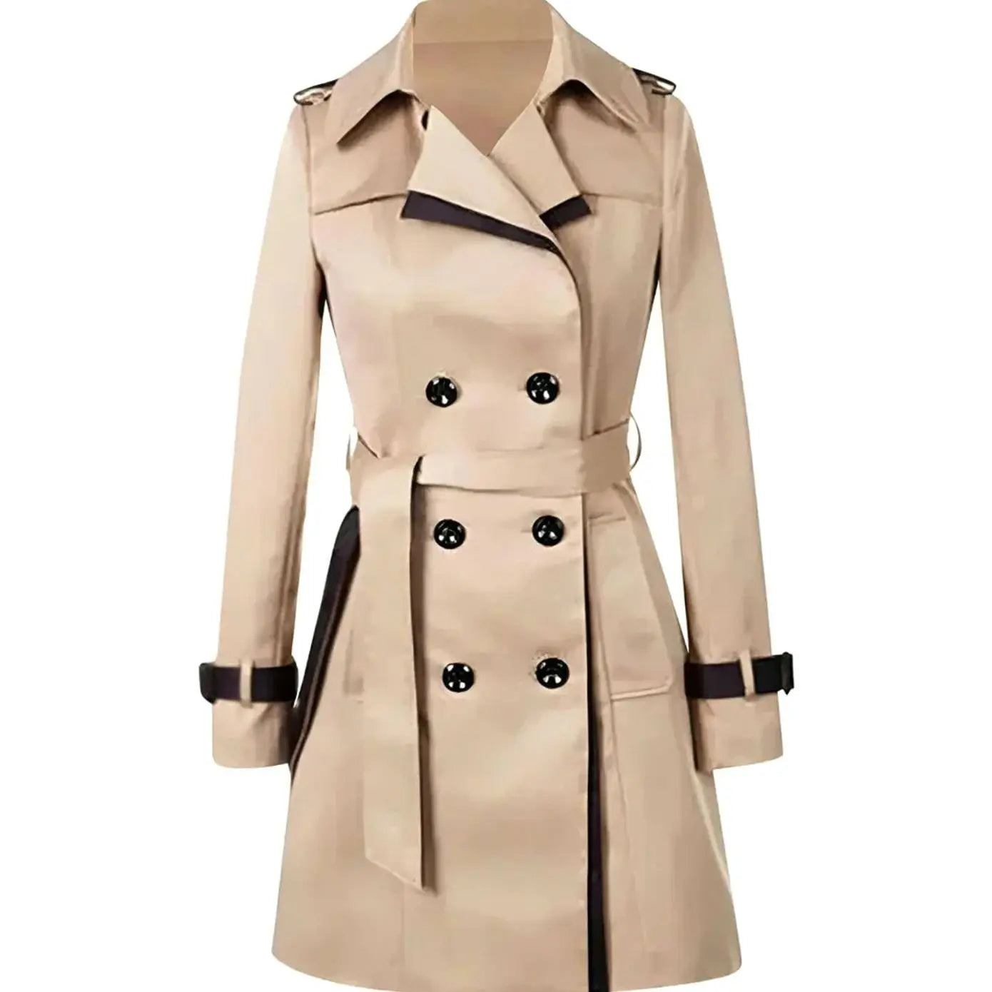 Women's Belted Trench Coat