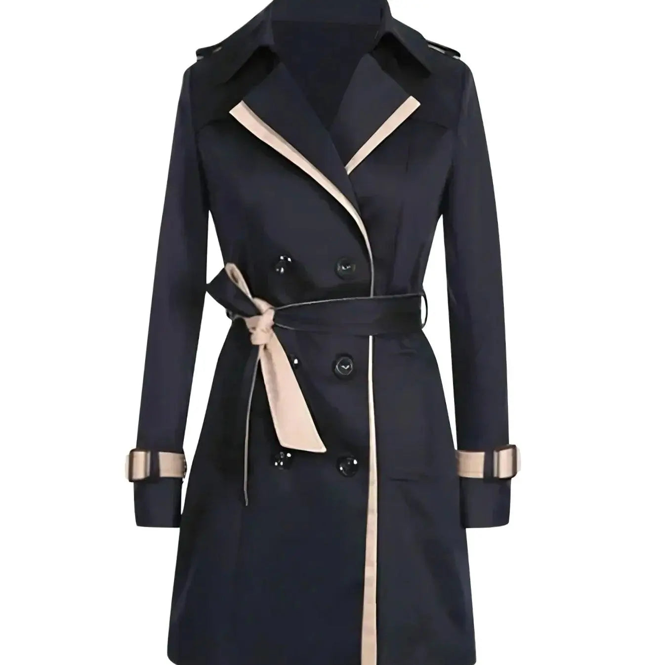Women's Belted Trench Coat