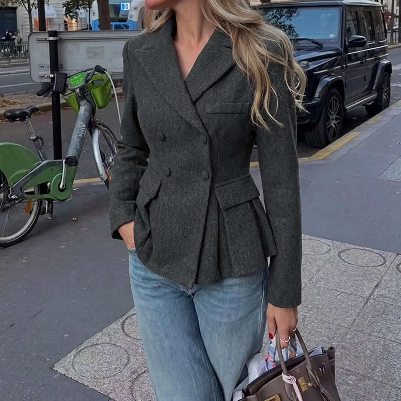 Women's Peplum Blazer