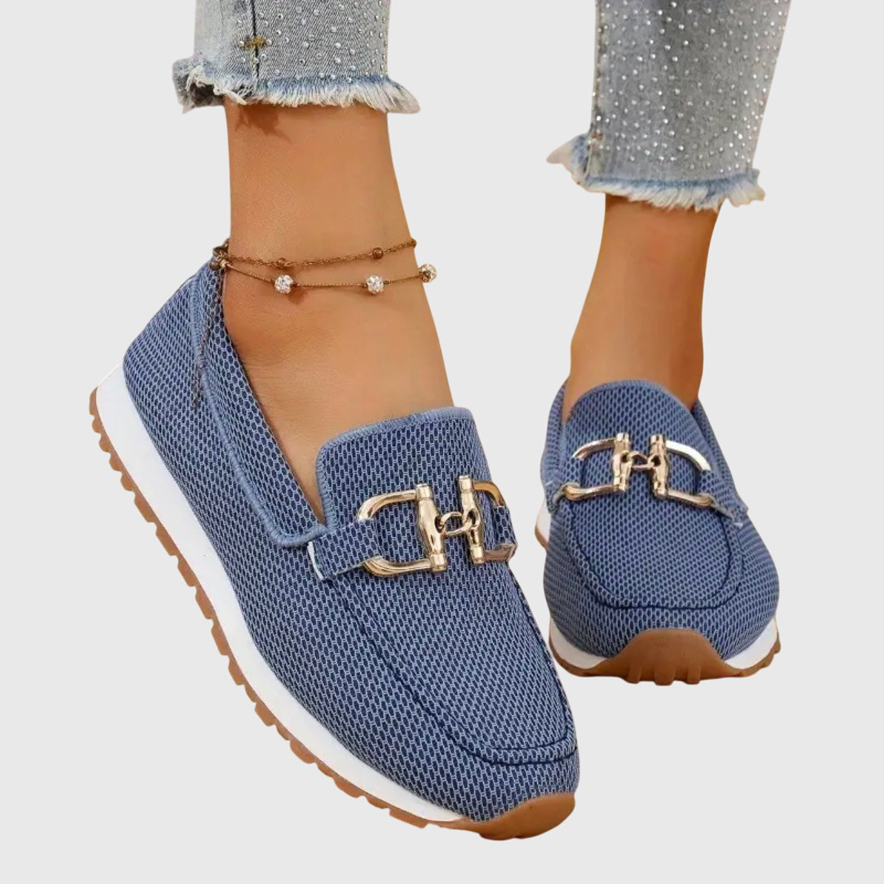 Dorvelli | Women's Loafers – Classic Slip-On - Blue