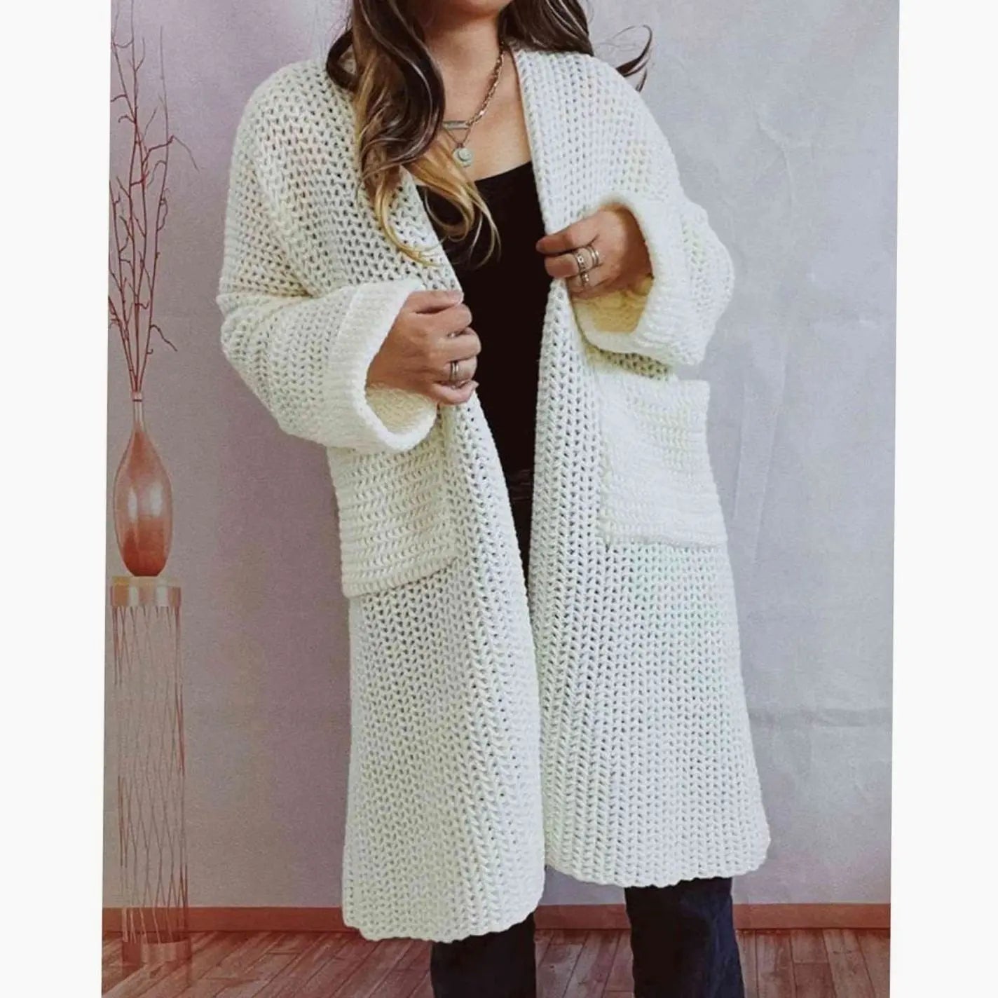 Women's Longline Cardigan