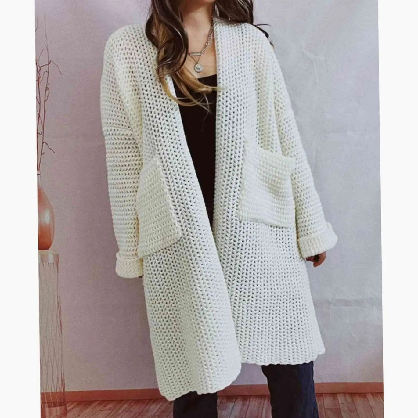 Women's Longline Cardigan