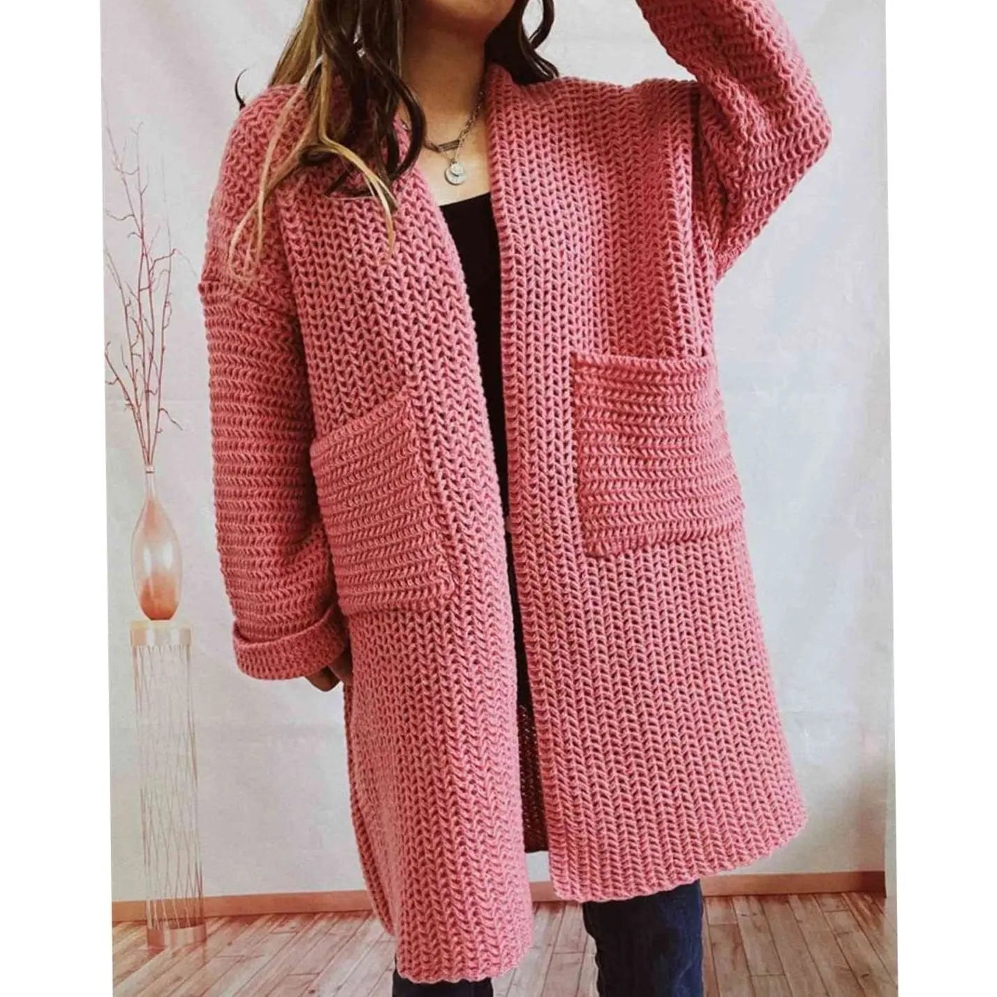 Women's Longline Cardigan