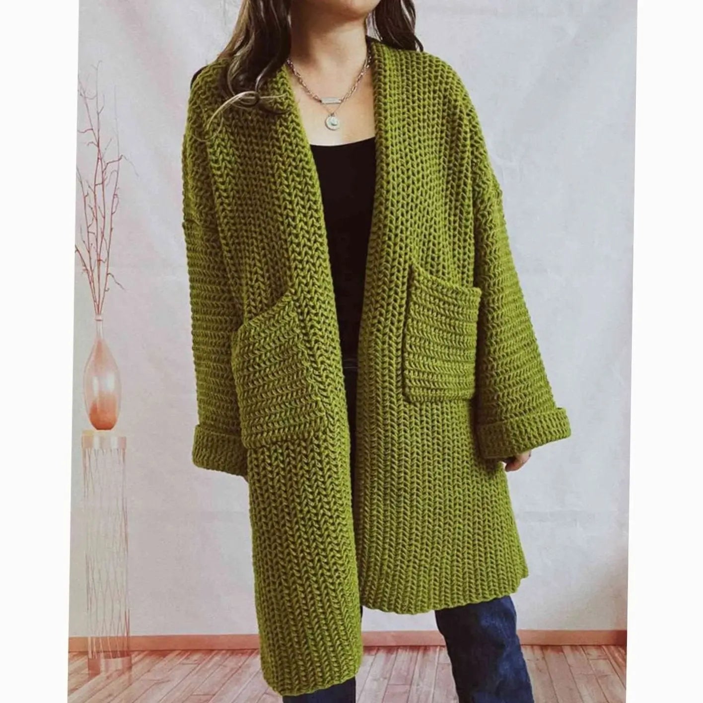 Women's Longline Cardigan
