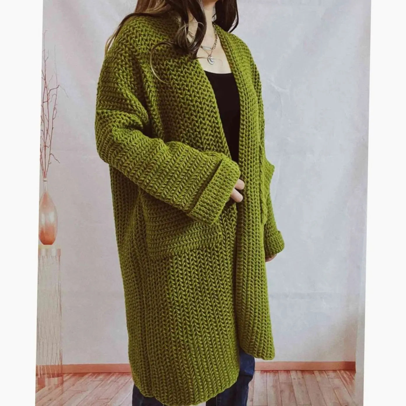 Women's Longline Cardigan