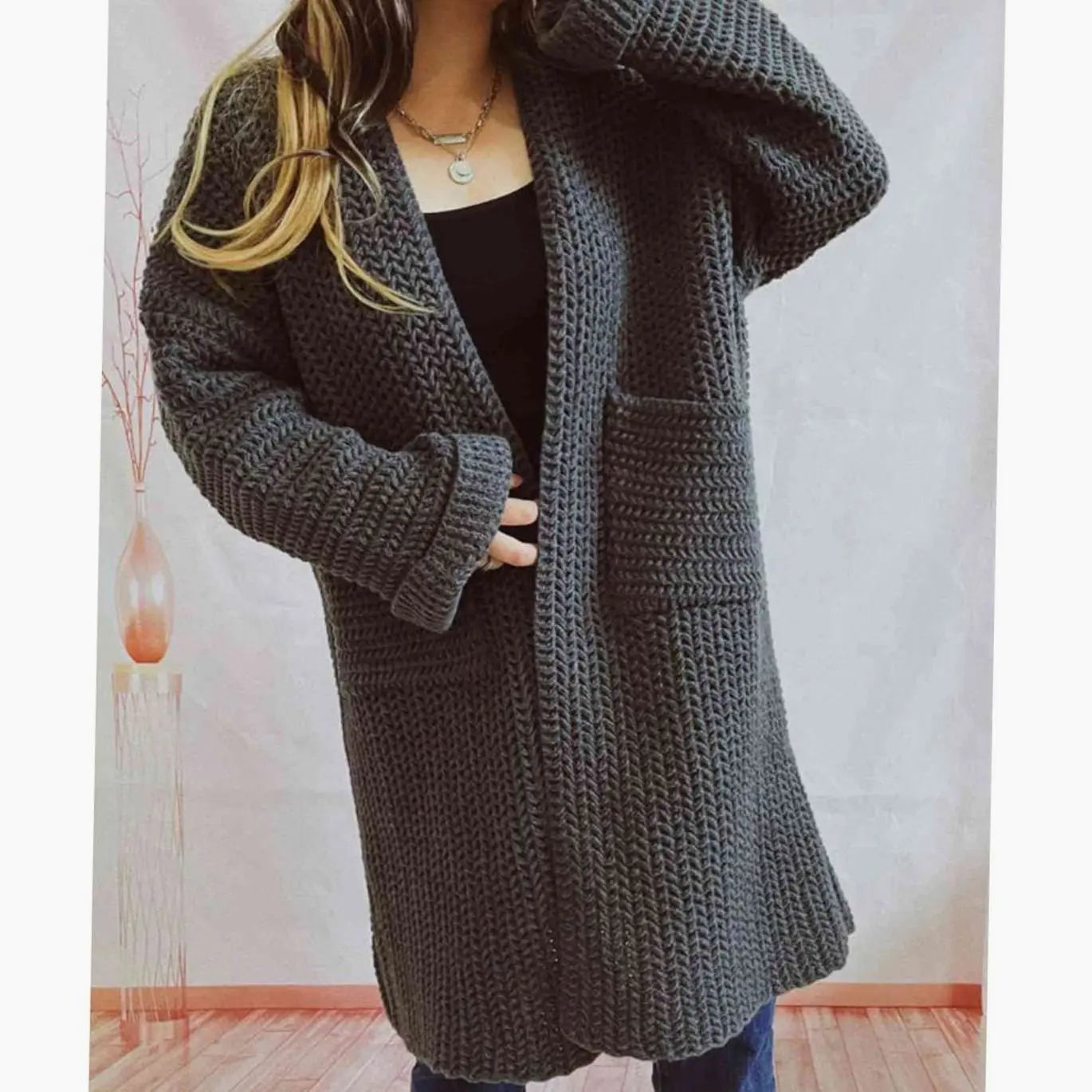 Women's Longline Cardigan