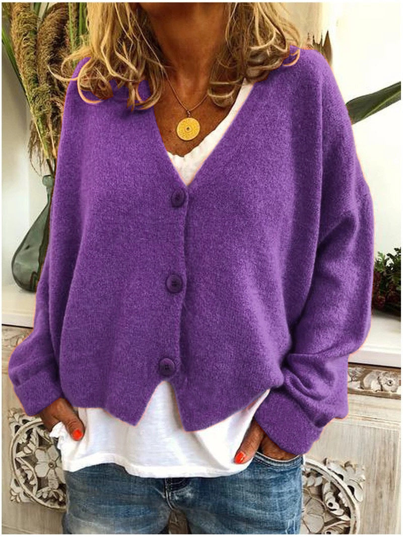 Women’s V Neck Cardigan