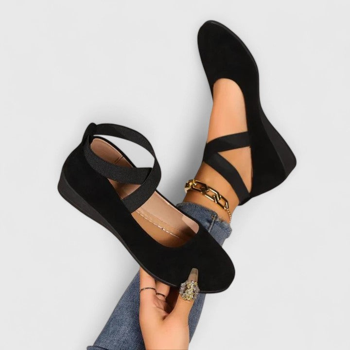 Dorvelli | Women's Sandals – Padded Sole - Black