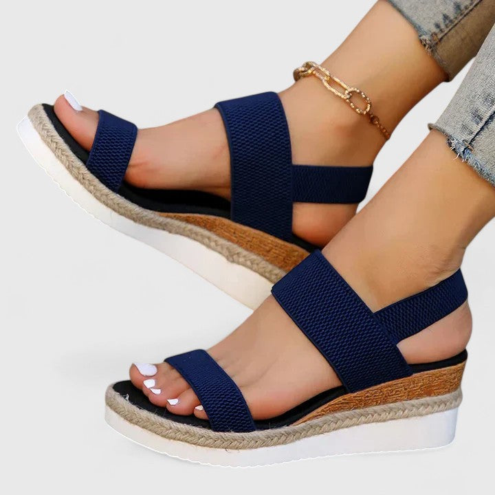 Dorvelli | Women's Sandals – Cushioned Comfort - Blue