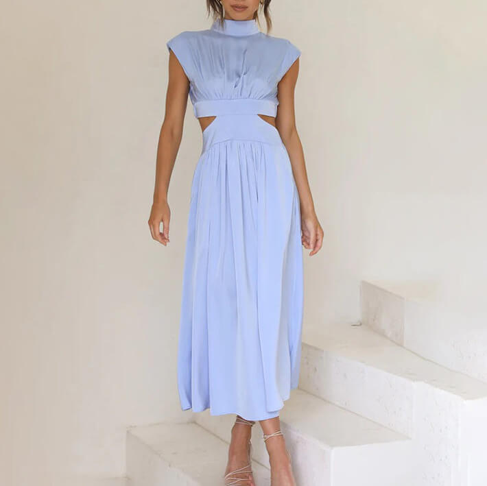 Dorvelli | Women's Dress – Everyday Elegant - Blue