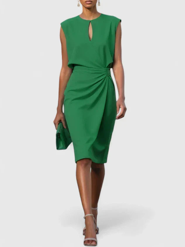 Dorvelli | Women's Dress – Sophisticated Silhouette - Green